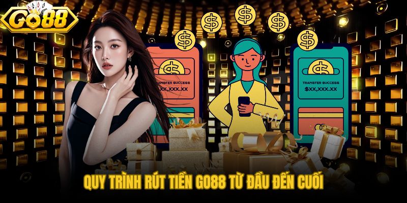 Rút tiền GO88 qua chuỗi kiểm tra có thứ tự từ vòng cược đến OTP