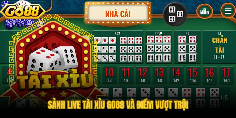Tài Xỉu Sảnh Live với dealer thật và camera nhiều góc