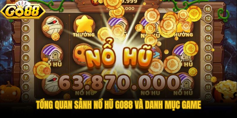 Hơn 25 tựa nổ hũ GO88 phân loại theo chủ đề và mức cược rõ ràng