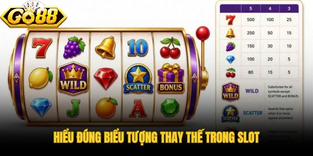 Wild Symbol là gì và phạm vi thay thế ký hiệu